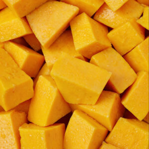 Mango chunks IQF