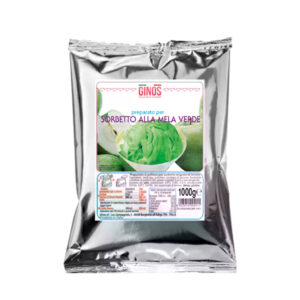 SORBETE DE MANZANA VERDE