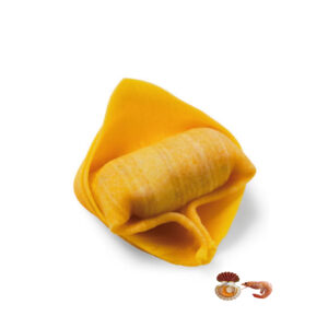TORTELLONI DE VIEIRA Y LANGOSTINOS